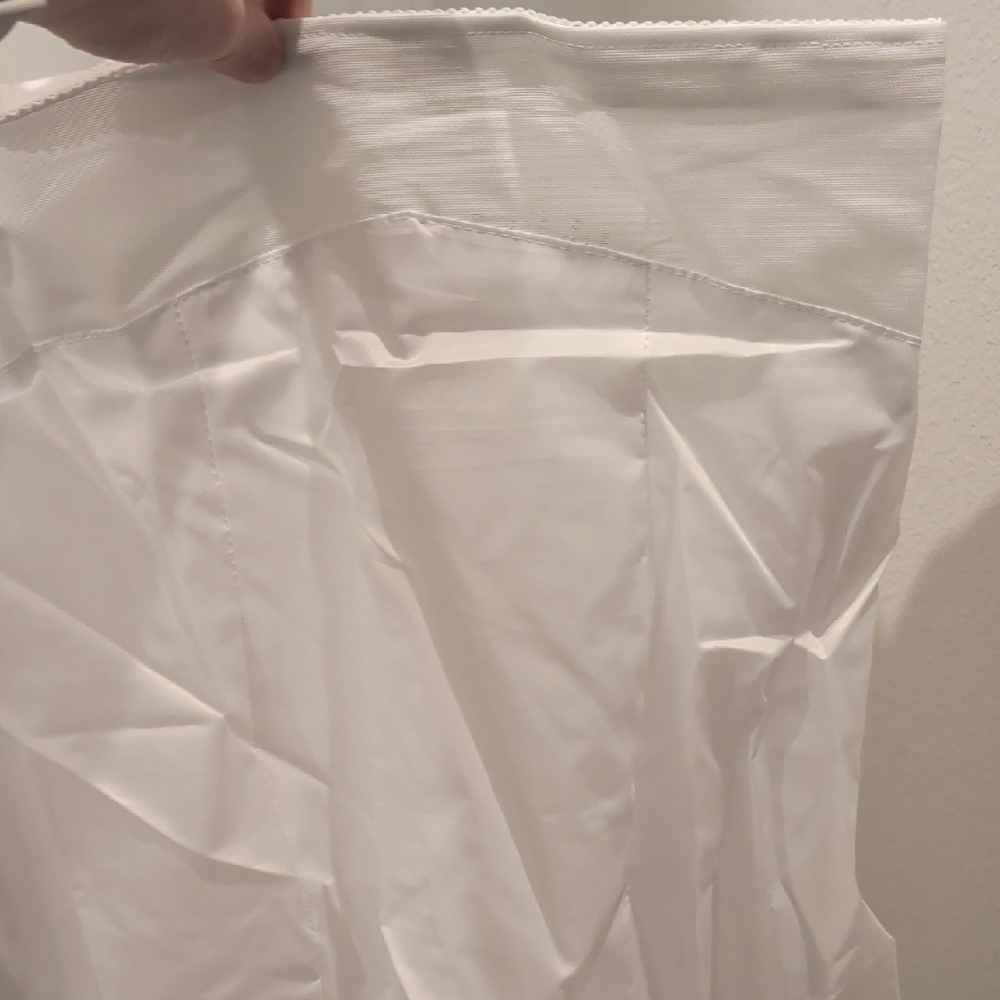 White Fit And Flare Slip Size 6